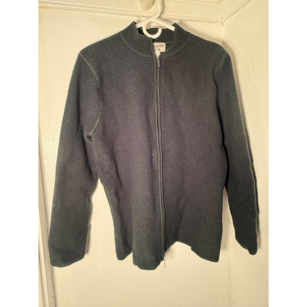 Vintage Pendleton Wool Zip-Up Sweater Jacket